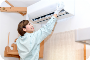 ハウスクリーニングエアコンクリーニング